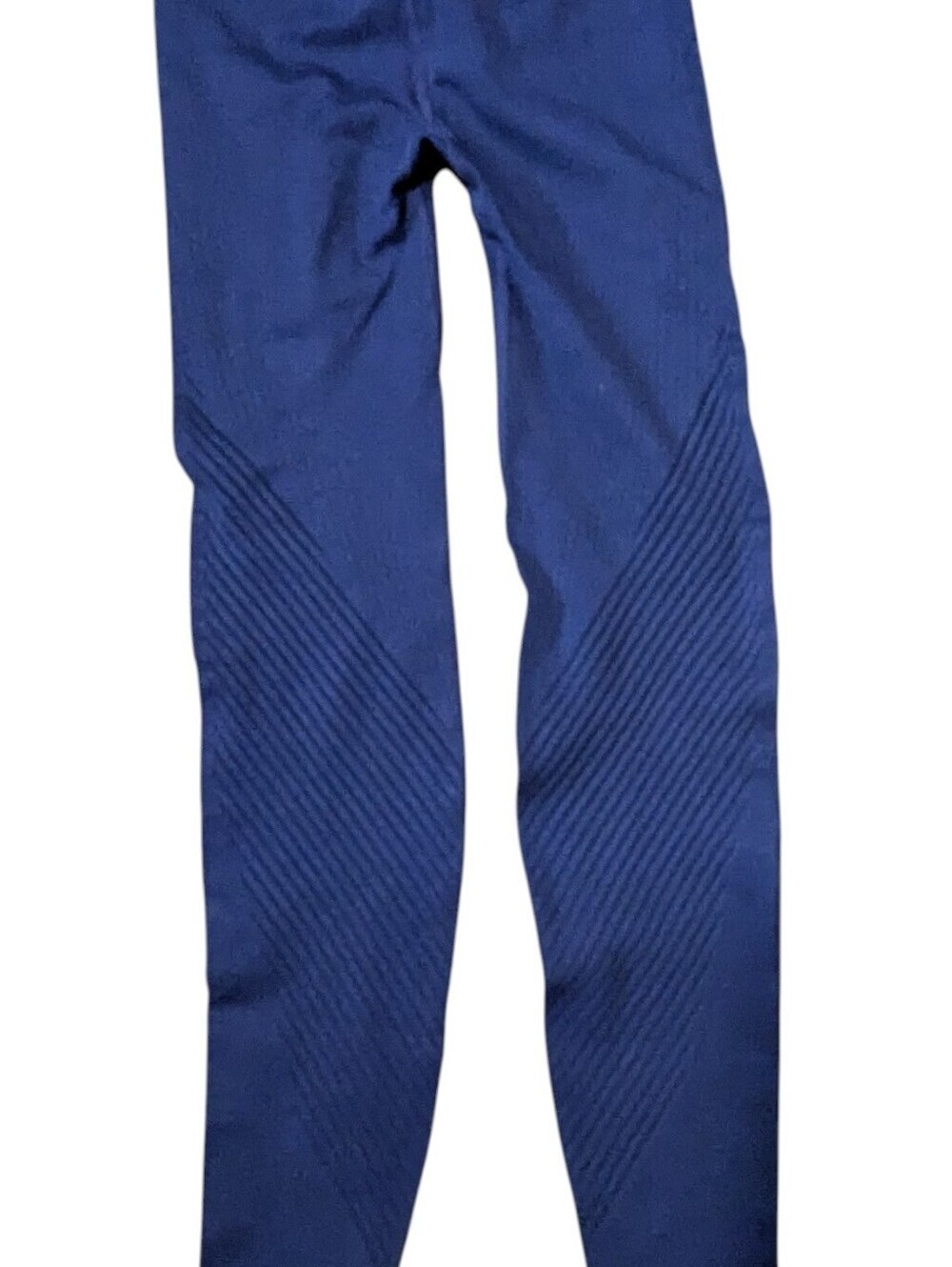 Fabletics ,Sculpknit Navy Seamless High-Rise Laser-Cut Leggings, Size S - Picture 4 of 7